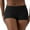 Black B, variant on Bovxnpu Women's Plus Size Panties, Women's Seamless Shapewear Boyshort Panties, Women's Stretch Lace Shorts In Breathable Fabric For All-Day Underwear