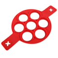thumbnail image 1 of 2018 New Upgrade Pancake Molds Silicone 7 Circles Reusable Non Stick Egg Mold Ring Pancake Maker, 1 of 9