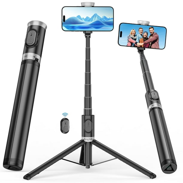 Trípode para selfies ACKIMA 67, teléfono con control remoto inalámbrico