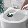 thumbnail image 6 of Toilet Brush, Plastic Bristles Bowl Cleaner, Long Handle Compact Design, Easy Storage Installation, for Bathroom Cleaning, Modern Toilet Cleaner Brush, 6 of 7
