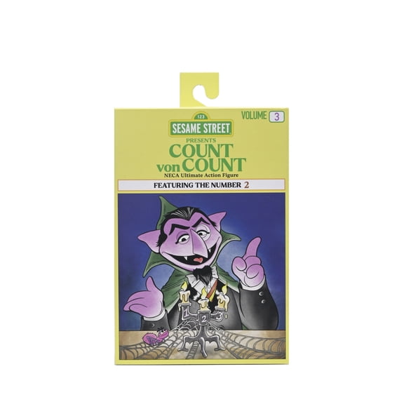 NECA Sesame Street Ultimate The Count 7" Scale Action Figure