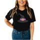 thumbnail image 4 of Blusa de manga corta de verano con estampado de Halloween vintage para mujer Pompotops  hfajkhk139538, 4 of 9