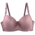 thumbnail image 2 of Aofany Womens Lightly Padded Underwire T-Shirt Bra Full Coverage Supportive Bras for Comfort Daily Wear, Adjustable Spaghetti Strap, 36B-46D, 2 of 9