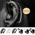 thumbnail image 4 of Cateissary Manos libres inalámbrico Bluetooth auricular Bluetooth auriculares auriculares con micrófono auricular funda para para Cables de audio/vídeo plata negra mejora, 4 of 6