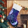 thumbnail image 5 of GZHJMY Sun Moon and Stars Christmas Stockings, Personalized Large Christmas Stocking, Cute Snowflake Stockings 18" for Xmas Decorations and Holiday Family Party Decor Xmas Gifts 2PCS, 5 of 7