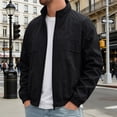 thumbnail image 6 of Fall Workout Jackets for Men Lightweight Business Casual Jacket Collared Outwears, 6 of 9
