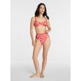 thumbnail image 2 of Time and Tru Women's and Women's Plus High Waisted Bikini Bottoms, Sizes XS-3X, 2 of 5
