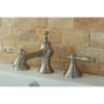 thumbnail image 3 of Kingston Brass KC7068NL 8 in. Widespread Bathroom Faucet, Brushed Nickel, 3 of 5