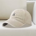 thumbnail image 1 of Embroidery Solid Color Duck Hat Trend Personality Outdoor Print Breathable Mesh Hat, 1 of 4