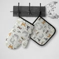 thumbnail image 6 of Cute Dogs Animal Oven Mitts and Pot Holders Insulated Gloves & Kitchen Counter Safe Mats for Cooking BBQ Baking Grilling (2-Piece Set), 6 of 6