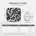 thumbnail image 3 of Zufioo Leopard And Zebra 2 Print Folding Car Windshield Sun Visor, Anti-ultraviolet Sun Visor, Suitable for Trucks, Vans Car Accessories-Large, 3 of 6