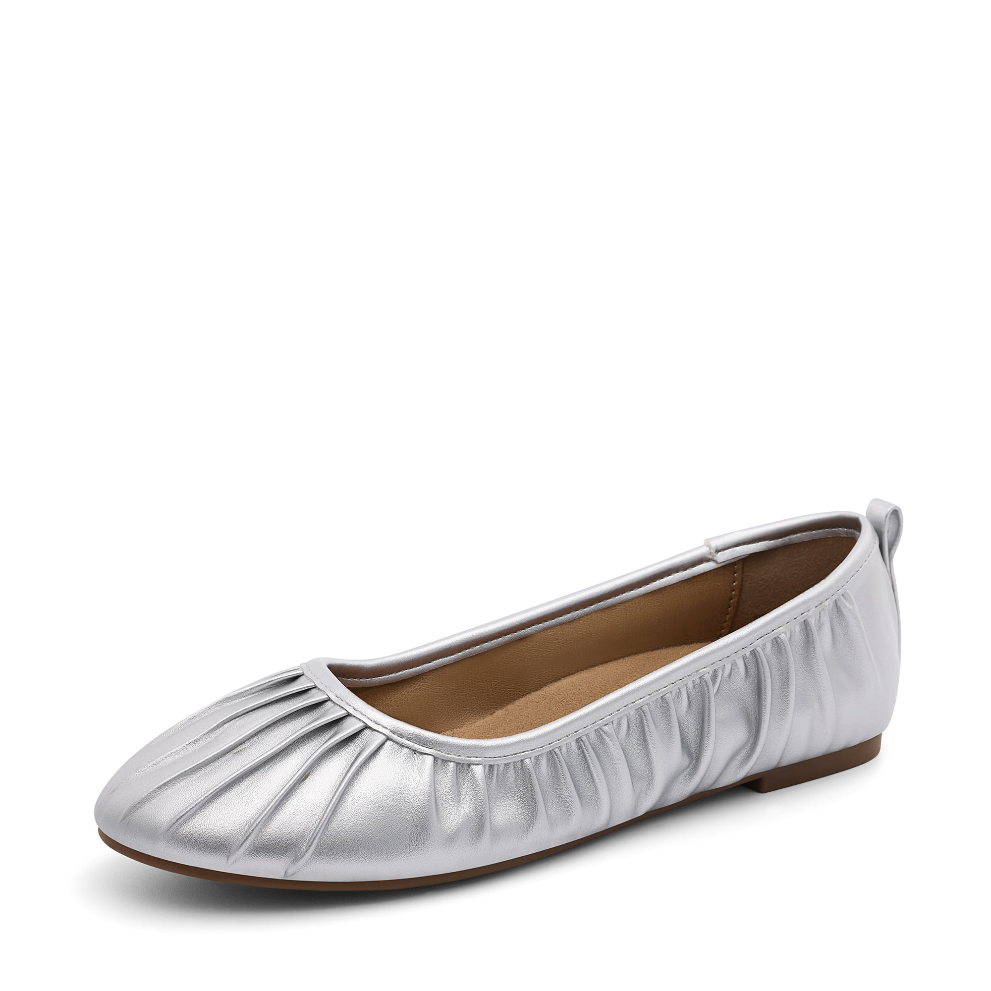 Dream Pairs Womens Ballet Flats Womens Dressy Work Cute Pleated Classic