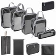 thumbnail image 4 of 10pcs/set Packing Cubes,Travel Luggage Packing Organizers, 4 of 7