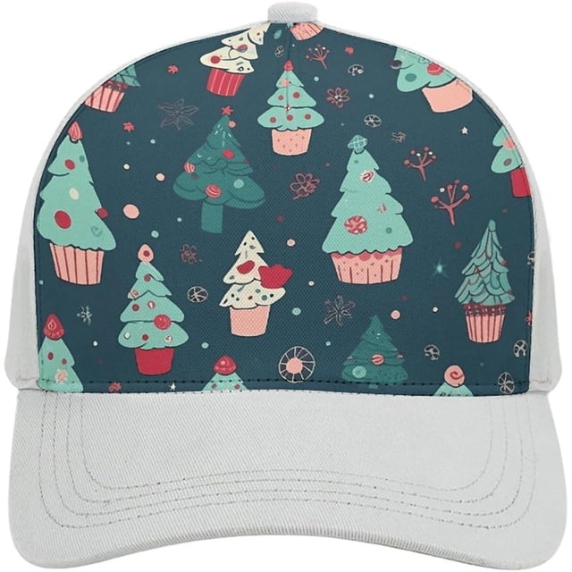 Cupcakes Baseball Cap Classic Golf Cap Soft Dad Hat Multicolor Adjustable Low Profile Hat Unisex
