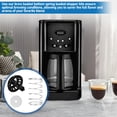 thumbnail image 4 of Kits de tapones Brew Basket con resorte para cafetera Cuisinart, 4 of 7