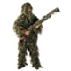 thumbnail image 1 of Traje Ghillie para exteriores para niños, traje de camuflaje de francotirador, ropa de camuflaje de jungla, equipo de caza de 1,3 a 1,5 m/51,2 a 59,1 pulgadas, 1 of 5