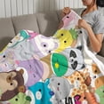 thumbnail image 3 of Squishmallow anti-pilling, suave, ligera, esponjosa y acogedora de lujo para hogar y cocina – Perfecta para niños y adultos,130X150cm, 3 of 6