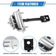 thumbnail image 4 of 2 Pcs Correa de Detención de Puerta No.BK3Z6123500D para Ford E-Transit Transit-150 Transit-250 2015-2022 Frontal, 4 of 7