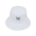 thumbnail image 2 of WITHMOONS Golf Pop Art Fishing Hunting Summer Bucket Cap Packable Travel Hat ACB1501 (White), 2 of 5