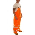 thumbnail image 2 of Tingley Flame Resistant Rain Overall,Orange,M O53129, 2 of 3