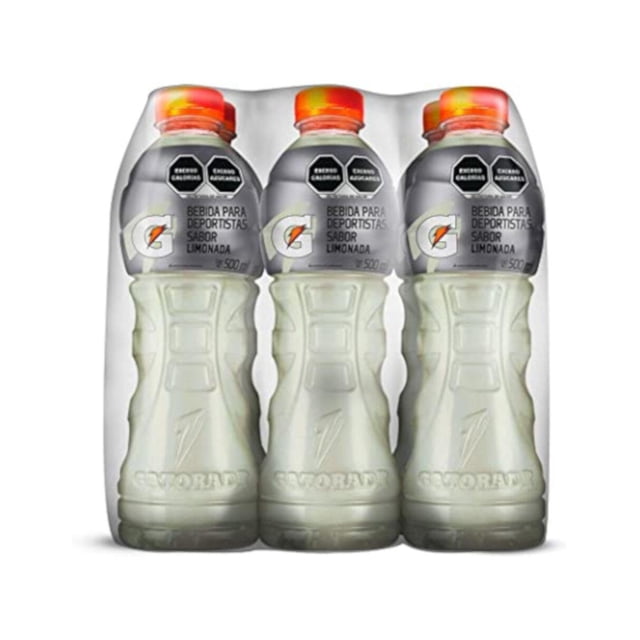 Pack de 6 Bebida Hidratante Gatorade Limonada de 500 ml Gatorade Limonada