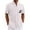 White, variant on Yiaimeir Men's Casual Summer Beach Shirt, Lightweight Button-Down Short Sleeve with Palm Tree Pocket, Relaxed Fit ,Size M-3XL