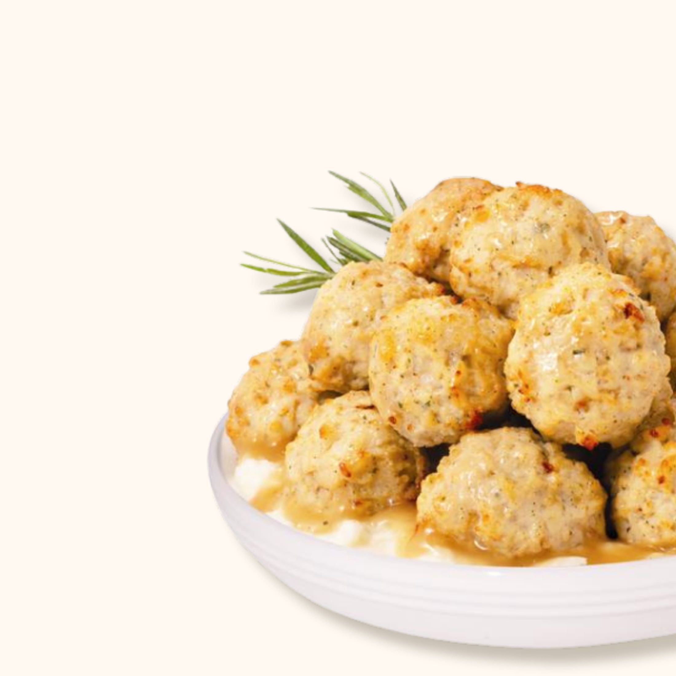 Real Good Foods Co. Gluten-Free Homestyle Chicken Meatballs, 20oz Bag (Frozen)