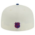 thumbnail image 4 of Men's-New Era  White New York Rangers Chrome Two-Toned 59FIFTY Fitted Hat, 4 of 6