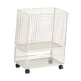 thumbnail image 4 of Siruishop Étagère de Rangement pour Tapis avec Roues pour Sports Intérieurs Extérieurs Bandes de Résistance Blanc, 4 of 8