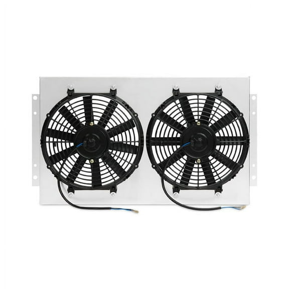 Mishimoto MMFS-CHE-65 Performance Aluminum Fan Shroud Compatible With Chevrolet Chevelle 1965-1967 Silver