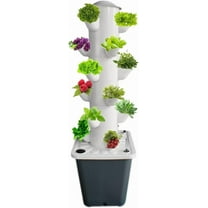 Hydroponics Growing System kit, 18 Pods Vertical Hydroponic Tower for Smart Indoor Home Gardening Lovers Hydroponic Germination Kit