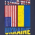 thumbnail image 3 of CafePress - I Stand With Ukraine Support U Long Sleeve T Shirt - Long Sleeve Dark T-Shirt, 3 of 4
