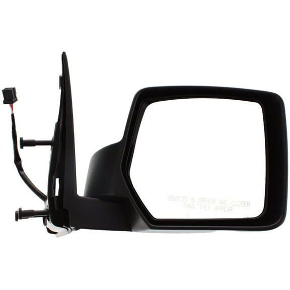 MIRROR Compatible For 2008-2012 Jeep Liberty Right Passenger Power Glass Textured Black