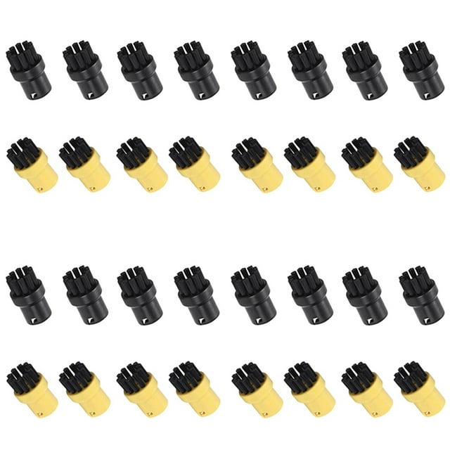 32 Pack of Hand Tool Nozzle Bristle Brushes for SC1 SC2 SC3 SC4 SC5 SC7 Steam Cleaner