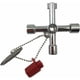 thumbnail image 1 of Llave universal multifuncional, llave triangular para armario eléctrico, llave cuadrada, armario eléctrico de tren, herramienta manual para ascensor, 1 of 5