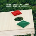thumbnail image 3 of Weather Resistant Cornhole Bean Bags Set of 8 - Regulation Size & Weight - 4 Red & 4 Green Corn Hole Bags, 3 of 7