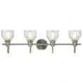 thumbnail image 5 of 45974NBR Kichler Lighting Avery - 4 Light Bath Vanity Approved for Damp Locations - with Vintage Industrial inspirations - 9.25 inches tall by 33.25, 5 of 7