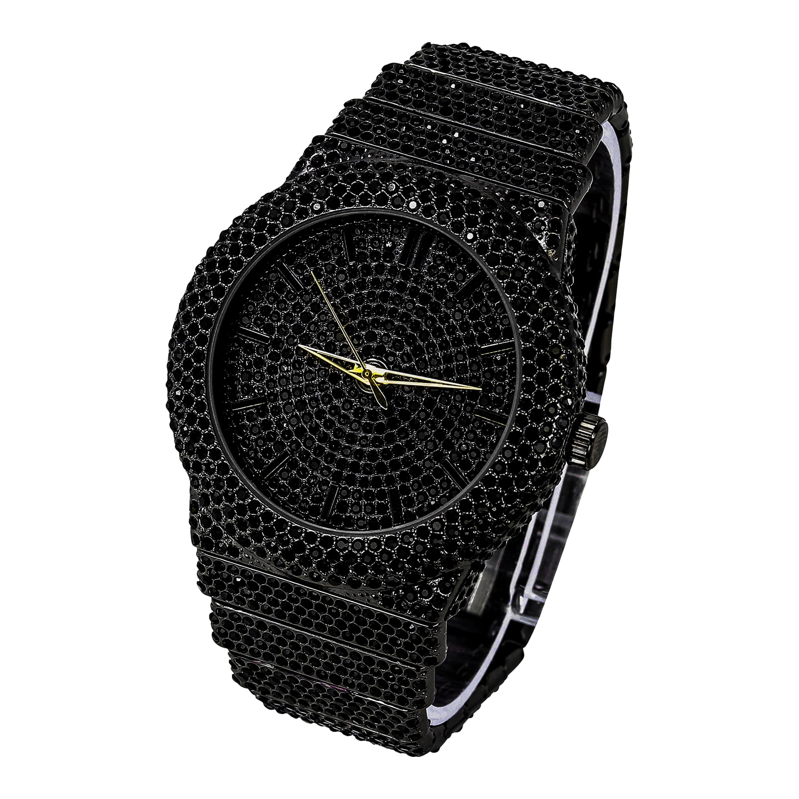 Black ice-Embellished Watch Majesté 1181 Midnight Blue – midnight blue - limited main image 2