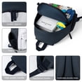 thumbnail image 3 of Rugrats Backpacks Lightweight Casual Bookbags Travel Daypack Bookbags, 3 of 6