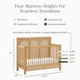 thumbnail image 7 of Namesake Eloise 4-in-1 Convertible Crib, 7 of 7