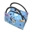 thumbnail image 5 of Lsque Bluey Pattern Portable Insulation Lunch Bag, Insulated Food Delivery Bag, Meal Grocery Tote Insulation Bag Large Capacity Reusable Warming Bag, 5 of 9