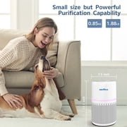AIRFIRE Air Purifiers for Home 975sq.ft HEPA Air Purifiers with APP for Bedroom, Pollen, Wildfire/Smoke, Pet Dander&Odor, Dust,AP203, White,2026 New