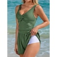 thumbnail image 6 of Asoul Romper Swimsuits for Women Tummy Control One Piece Swimsuits with Shorts Slimming Bathing Suits, 6 of 9