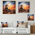 thumbnail image 4 of Designart "Mill Wind Charm In Motion" Countryside Canvas Art Print, 4 of 5