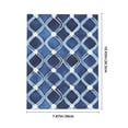 thumbnail image 2 of Crystal Paste 10.4×7.8in Good Viscosity, Bright Color And Eye-Catching Easy To Distinguish For Glass Metal Plastic Indigo Moroccan Trellis Hand-Drawn Sketch_1, 2 of 8