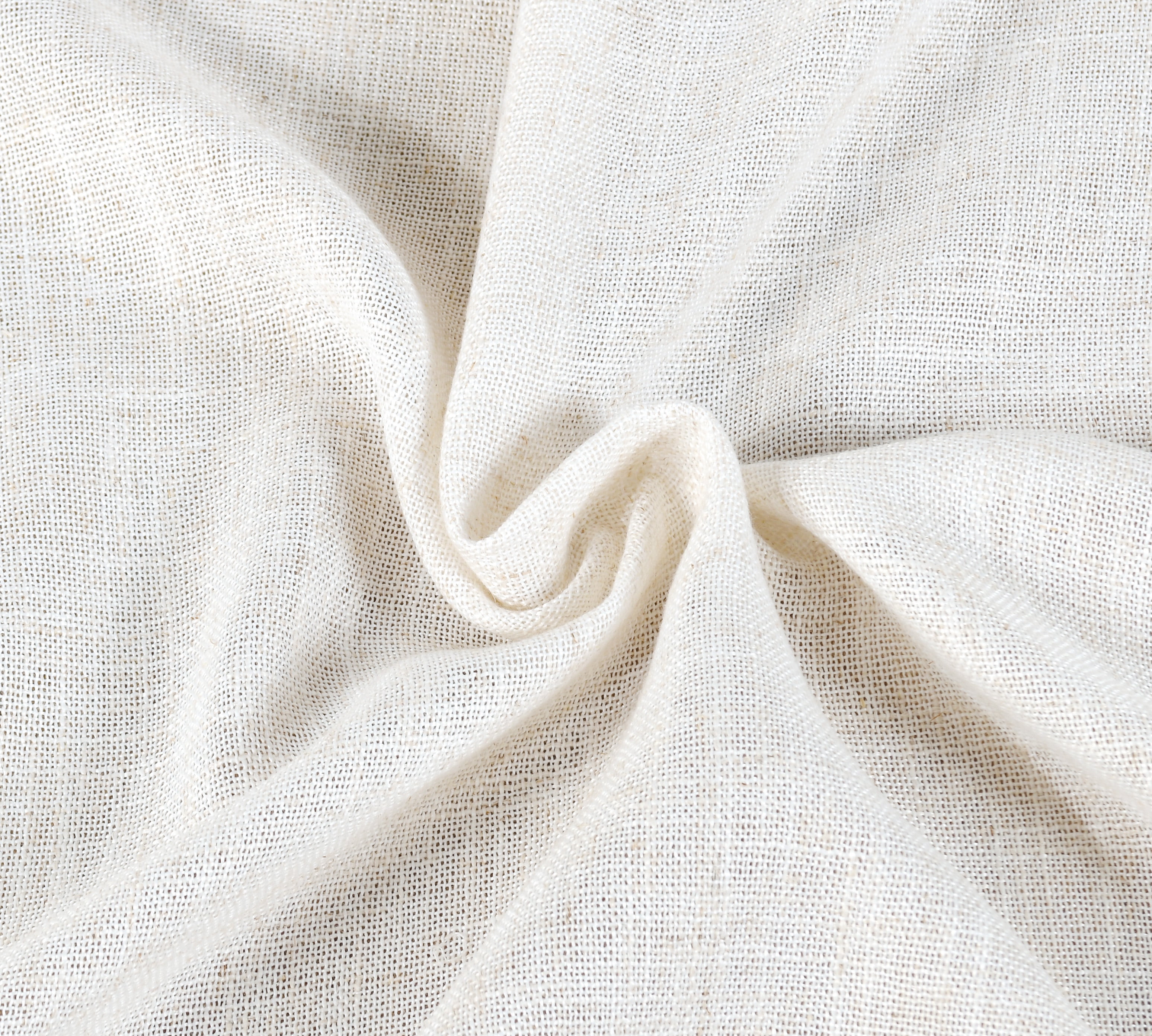 Better Homes & Gardens Light Filtering Linen Blend Rod Pocket Curtain, Single Panel, Vanilla Dream, 50" W x 108" L