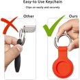 thumbnail image 3 of Paquete de 5 fundas protectoras para Apple Airtags Holder Air Tag llavero Airtag llavero casos Air Tags Tracker, buscador de artículos para perro gato mascota collar equipaje (, 3 of 5