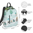 thumbnail image 4 of Daiia Animals Riding Across The Sky School Backpack for Men and Women Lightweight Backpack Durable Backpack Water-Resistant,Travel,Work Bag, 4 of 9