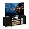 thumbnail image 4 of Furinno Brahms TV Stand with Shelves and Storage, Espresso/Black, 4 of 7