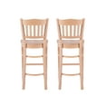 thumbnail image 5 of Linon Ashfield Bar Stools, 30" Seat Height, Set of 2, Unfinished, 5 of 14